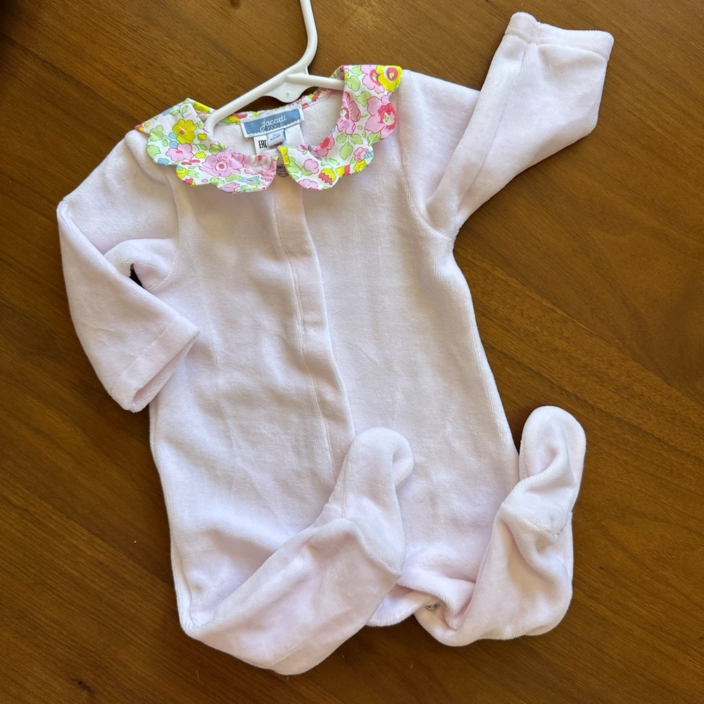 Jacadi Paris Baby Girl Footie